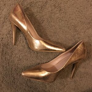 Aldo Rose Gold Pumps